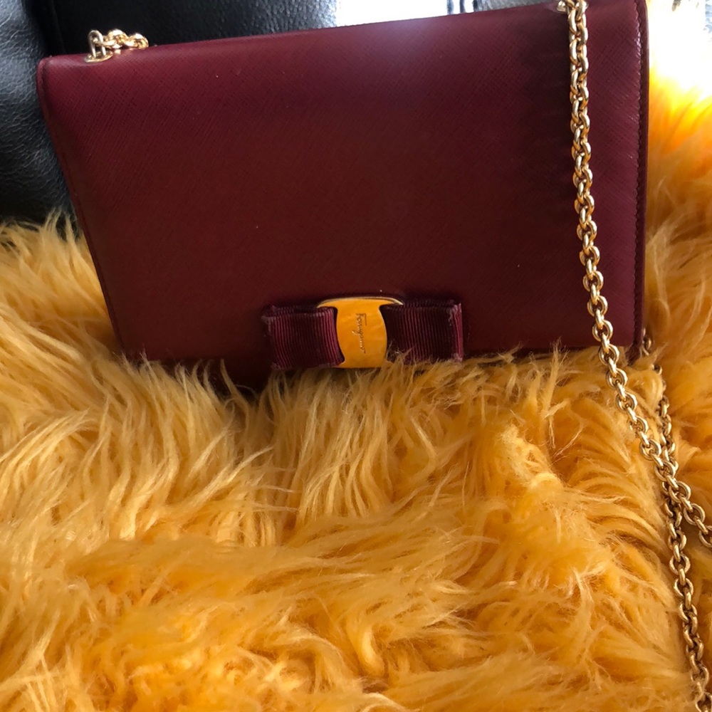 Authentic Ferragamo Crossbody Bag
